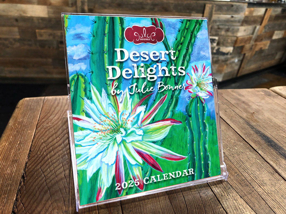 2025 Desk Calendar: Desert Delights