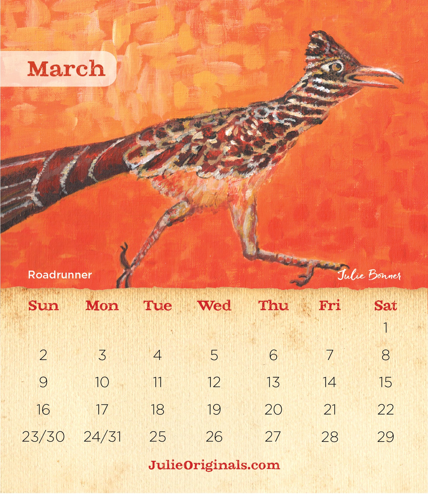 2025 Desk Calendar: Desert Delights