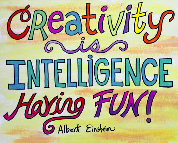 Creativity is Intelligence Having Fun