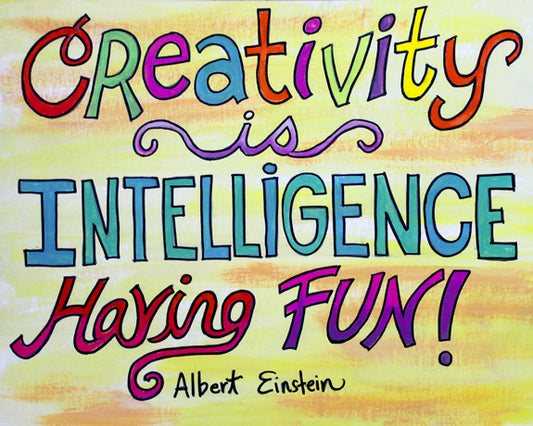 Creativity is Intelligence Having Fun