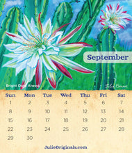Load image into Gallery viewer, 2024 Desert Blooms Desktop Calendar

