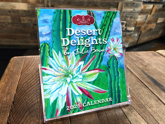 2025 Desk Calendar: Desert Delights