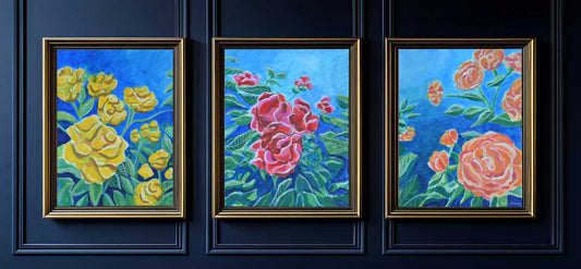 Sedona Roses in frames