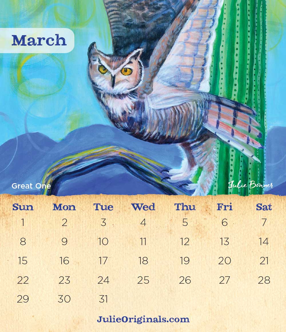2026 Desk Calendar: Birds, Bikes & Blooms