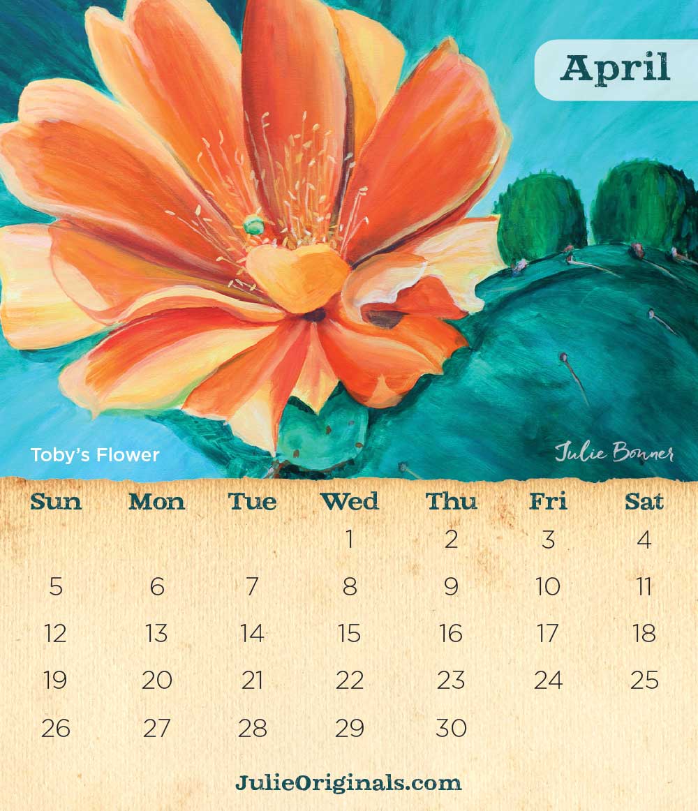 2026 Desk Calendar: Birds, Bikes & Blooms