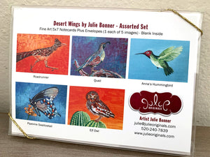 Desert Wings Assorted Greeting Card Set