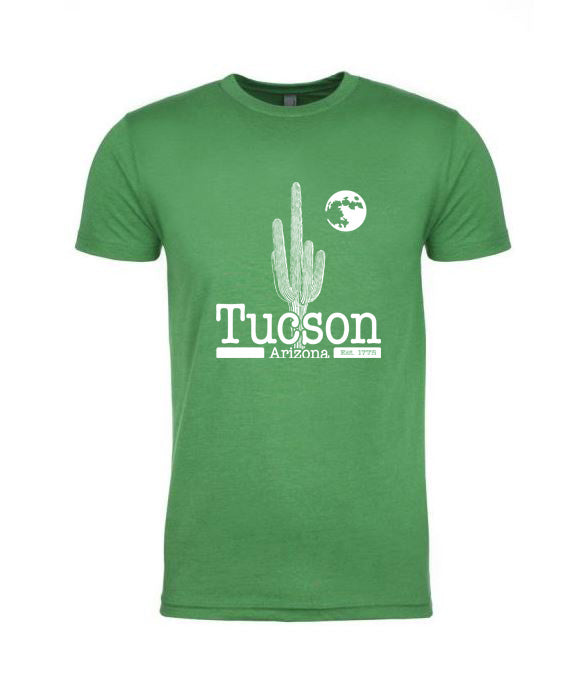 Tucson Saguaro Green Unisex T-Shirt by Jeff